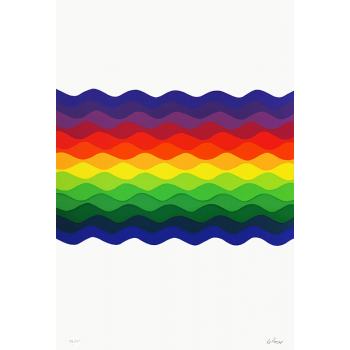 Julio Le Parc - Serigrafía a catorce colores III