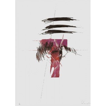 Guillermo Núñez - Serigrafía a color año 1981