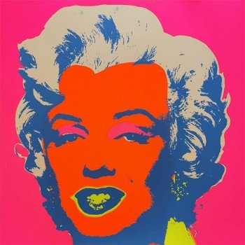 Andy Warhol (after) - Serigrafía a color Marilyn Monroe 11.22