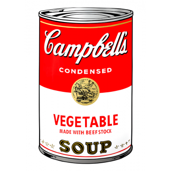 Andy Warhol (after) - Serigrafía a color Campbells Soup I 11.48