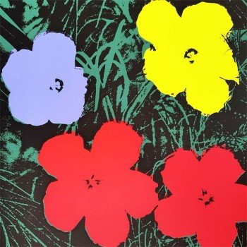 Andy Warhol (after) - Serigrafía a color Flowers 11.73